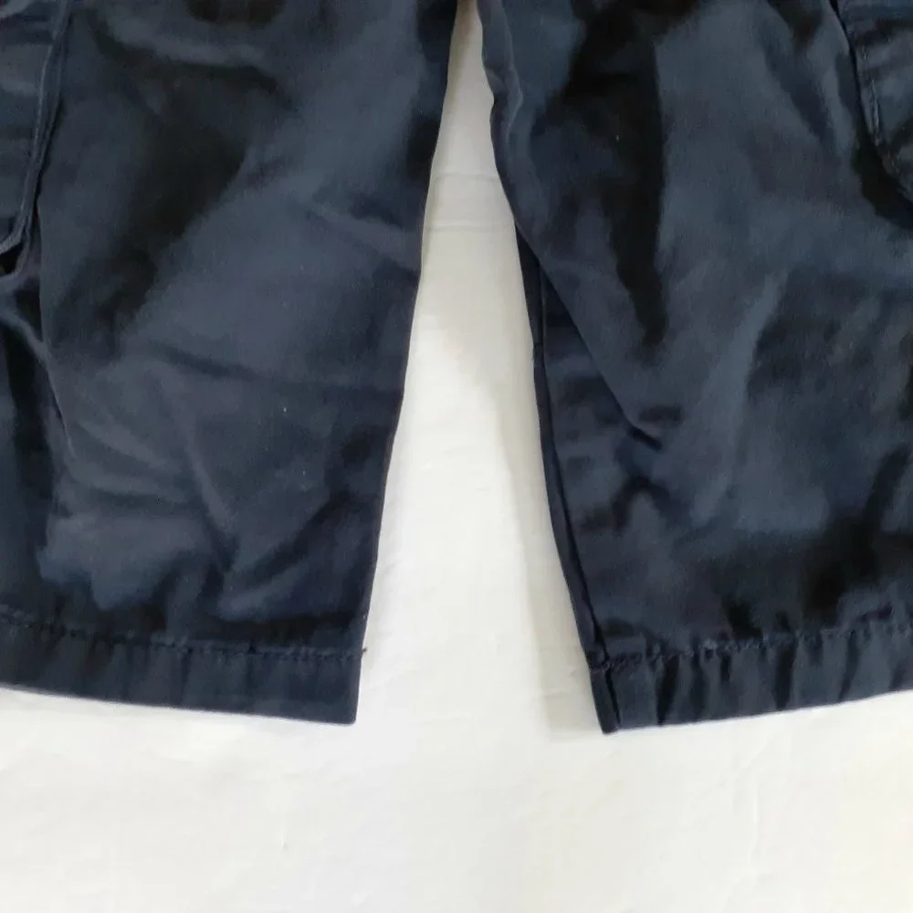 Children's Place Boys Pants Cargo Navy Elastic Waist Pull On 18 Months New